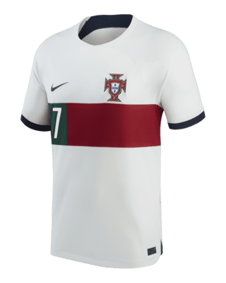 Nike 2022-23 Portugal Home Jersey- top Red-Green Cristiano Ronaldo Size XL